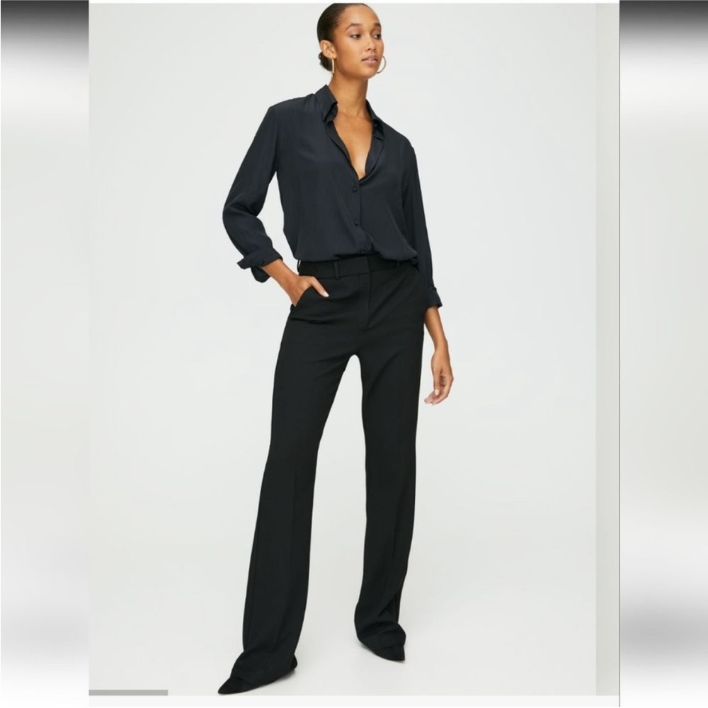 Babaton Charcoal Flare Pants